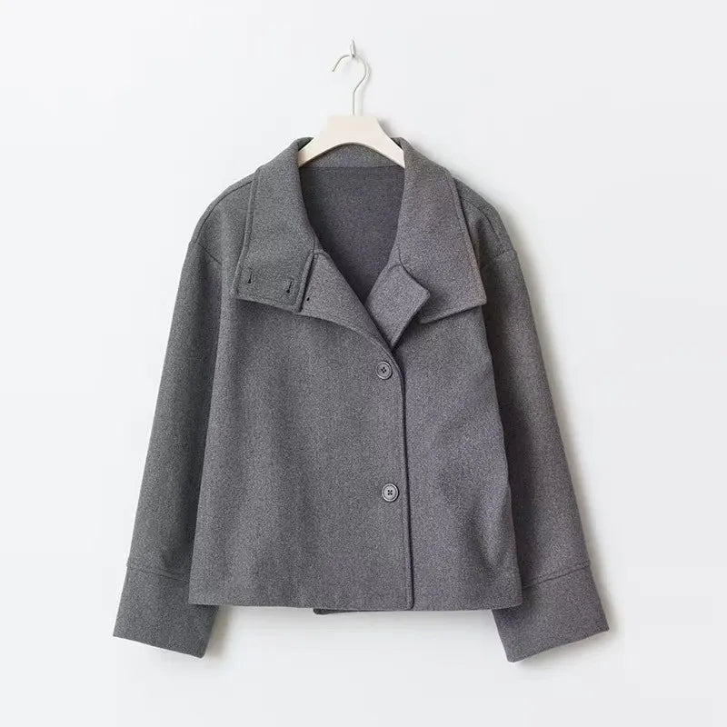 Marlden - Relaxed Wool Coat City Errands Everyday Wear — view 7 of 7