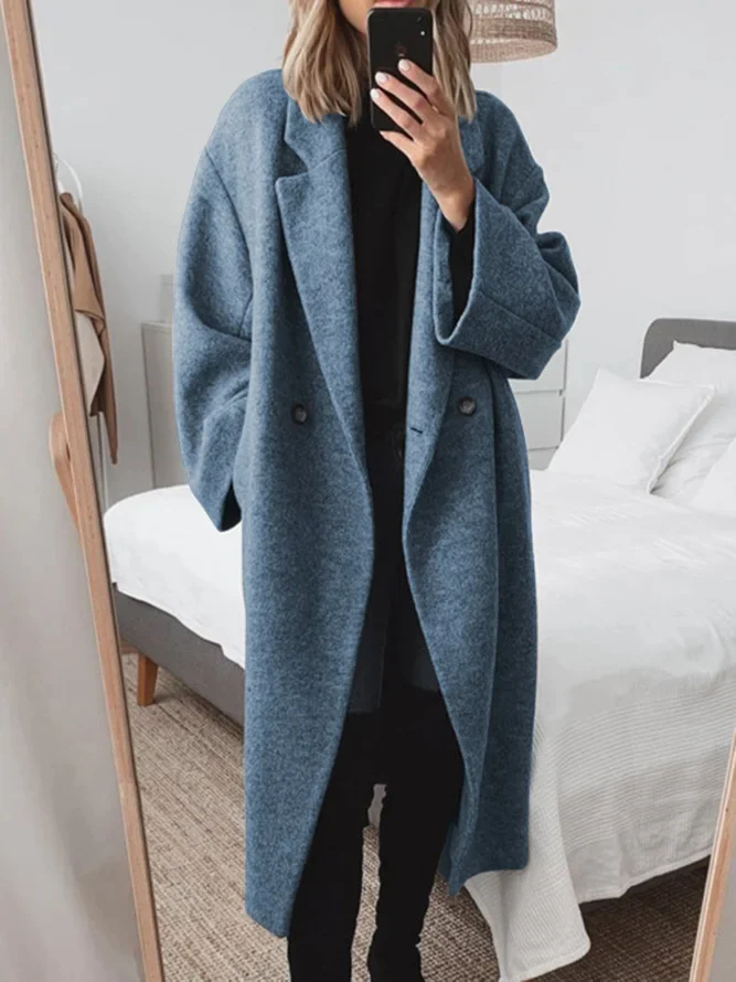 Wintervale - Classic Long Overcoat Autumn Winter Wear — view 5 of 5