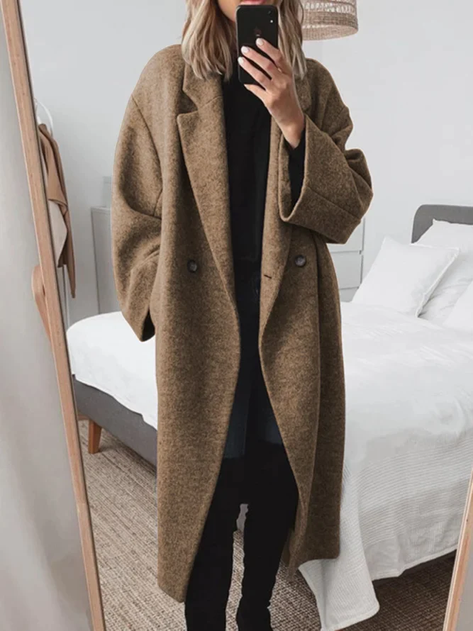 Wintervale - Classic Long Overcoat Autumn Winter Wear — view 4 of 5
