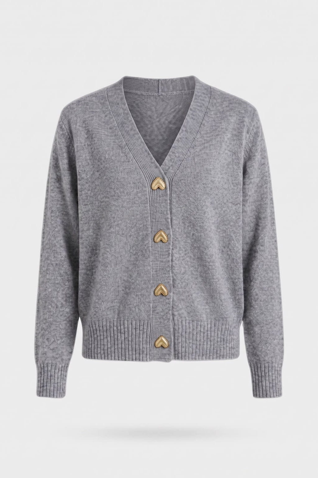 Corvette - Cropped V-Neck Cardigan Office And Weekend Layering — view 5 of 10