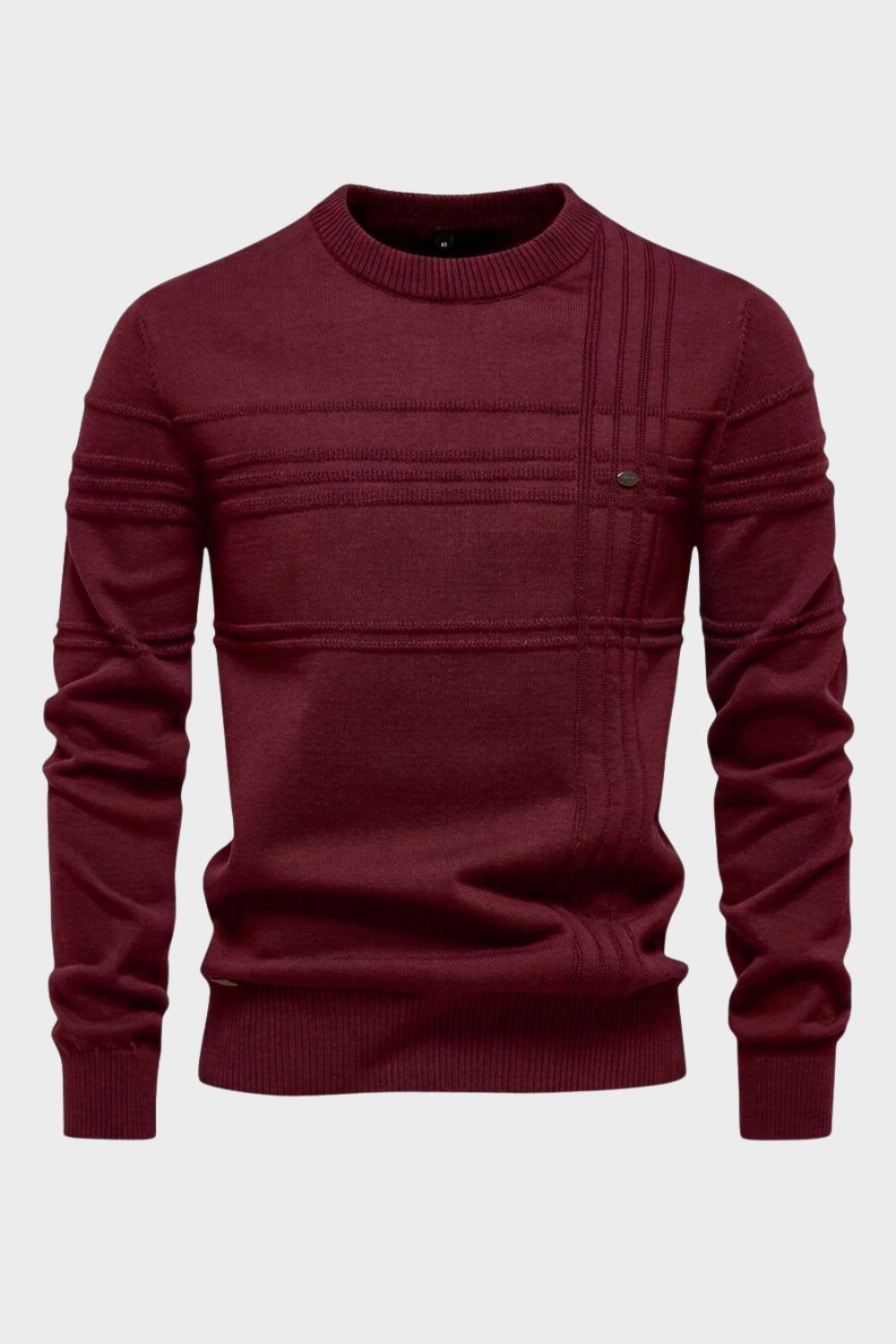 Rennick - Striped Crew Neck Jumper Smart Casual Wear — view 3 of 10