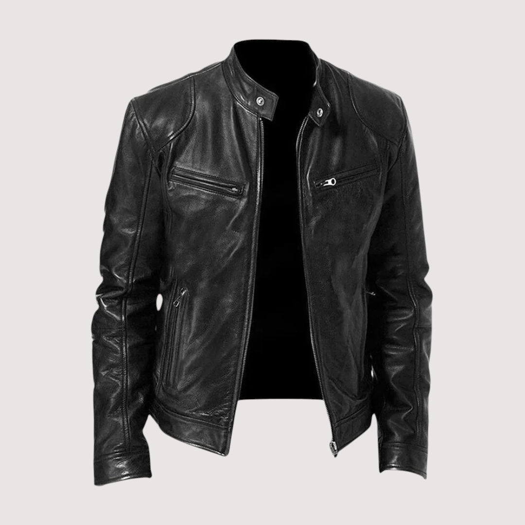 Corvetto - Leather Jacket Casual Evening Wear