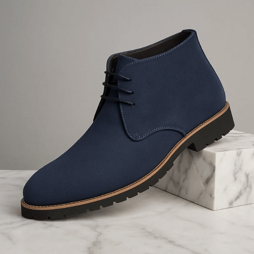 Marrowine - Suede Ankle Boots Everyday Wear — view 2 of 4