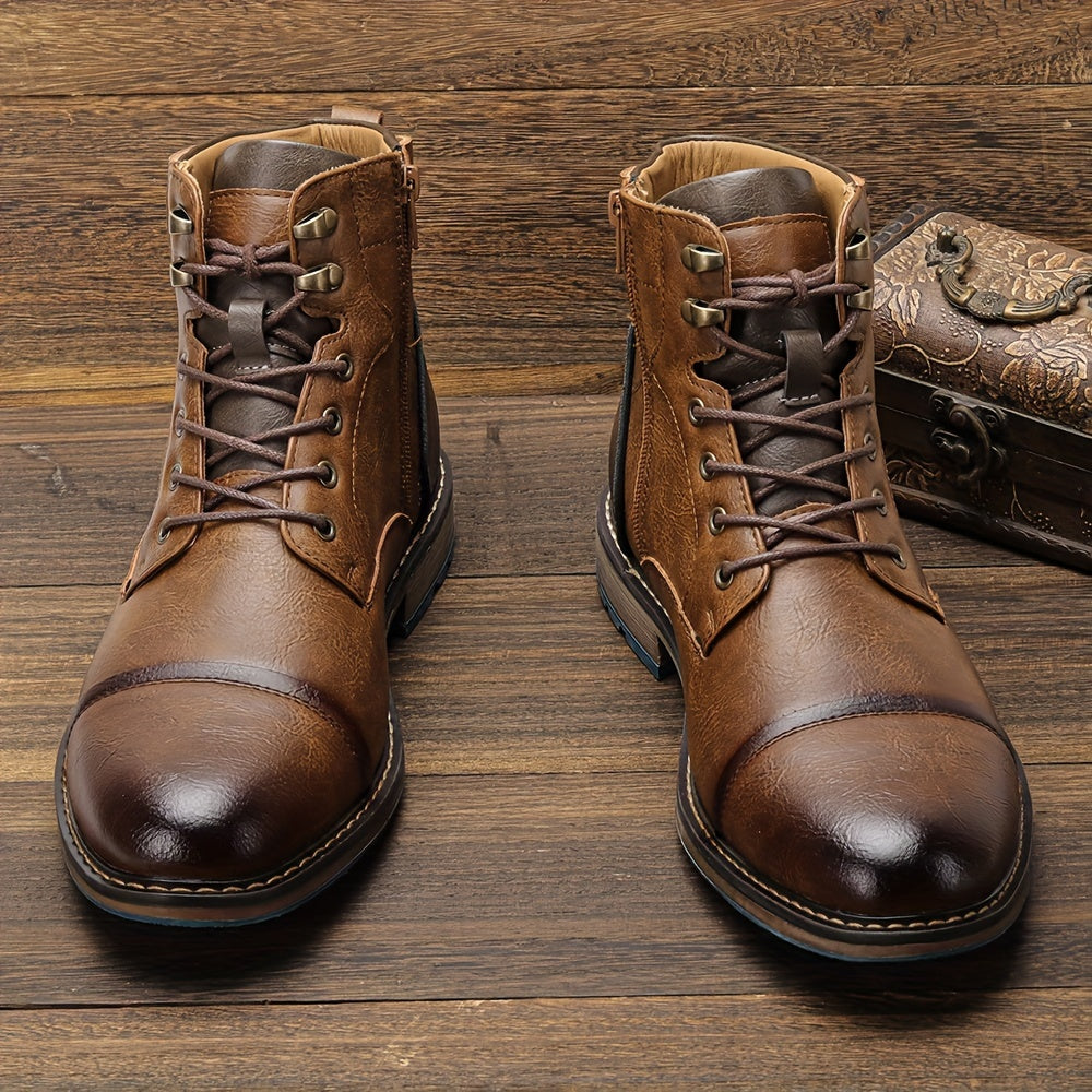 Thornhaugh - Heritage Brogue Boots Formal Smart Casual Wear — view 5 of 10