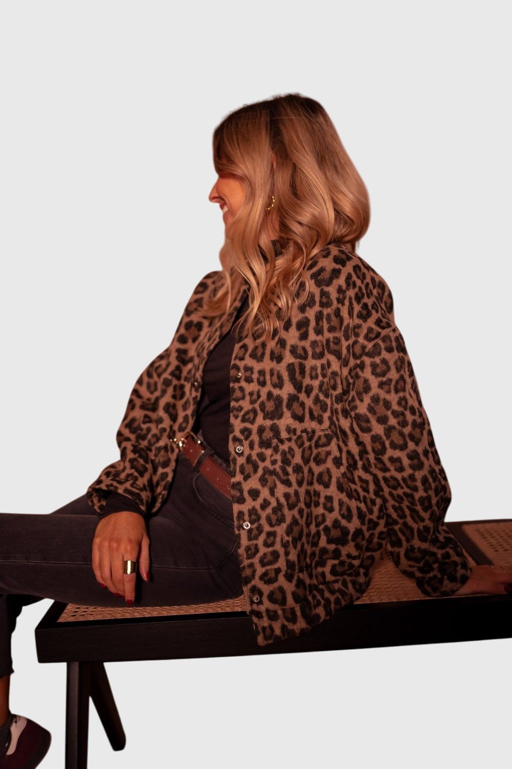 Ferallis - Leopard Print Statement Jacket Everyday Wear — view 3 of 9