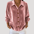 Callisia - Collared Button Front Top Everyday Wear — view 2 of 6