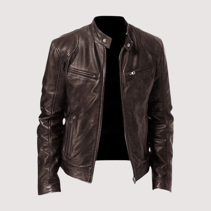 Corvetto - Leather Jacket Casual Evening Wear — view 3 of 3