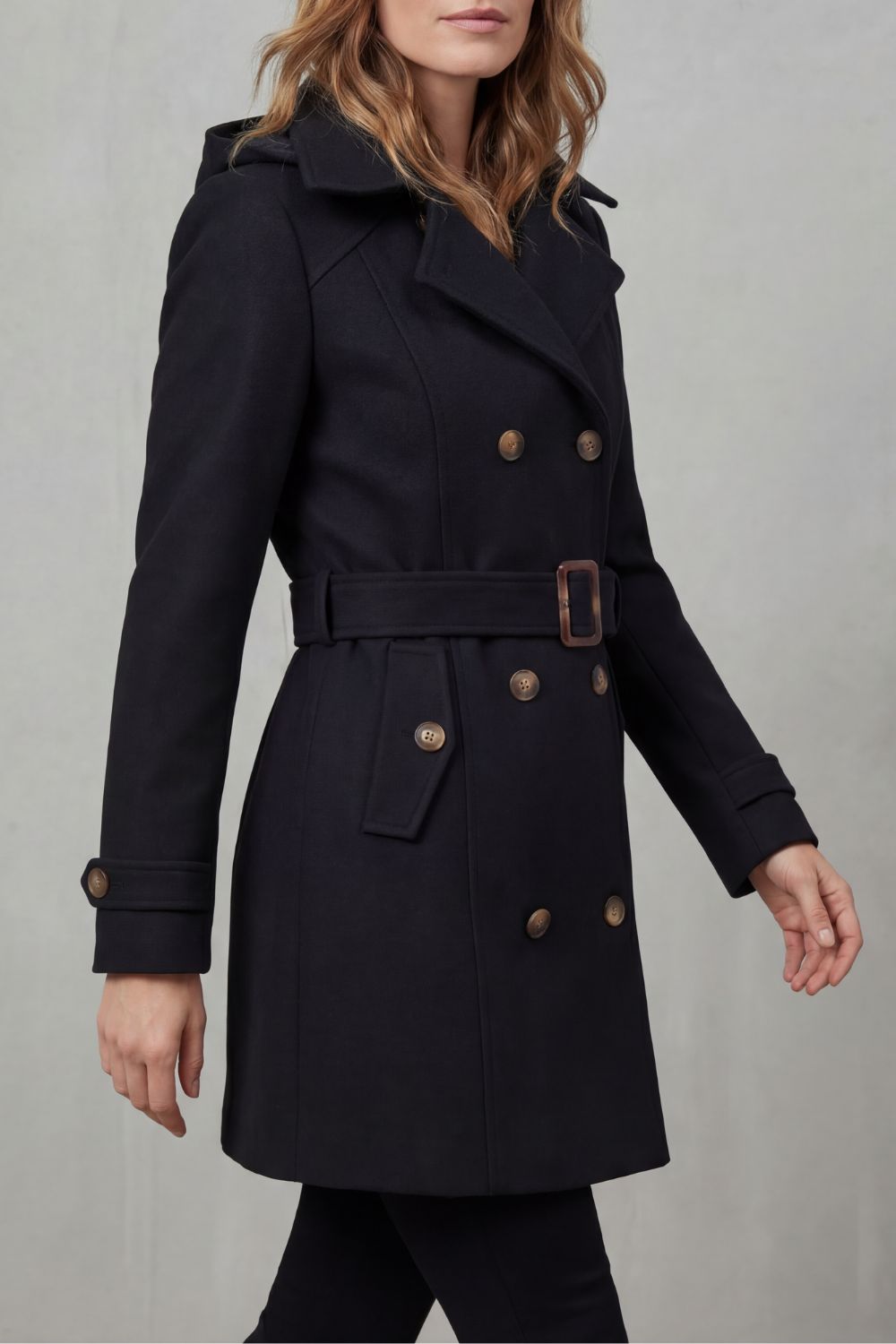 Verelda - Hooded Trench Coat For Everyday Layering — view 3 of 7