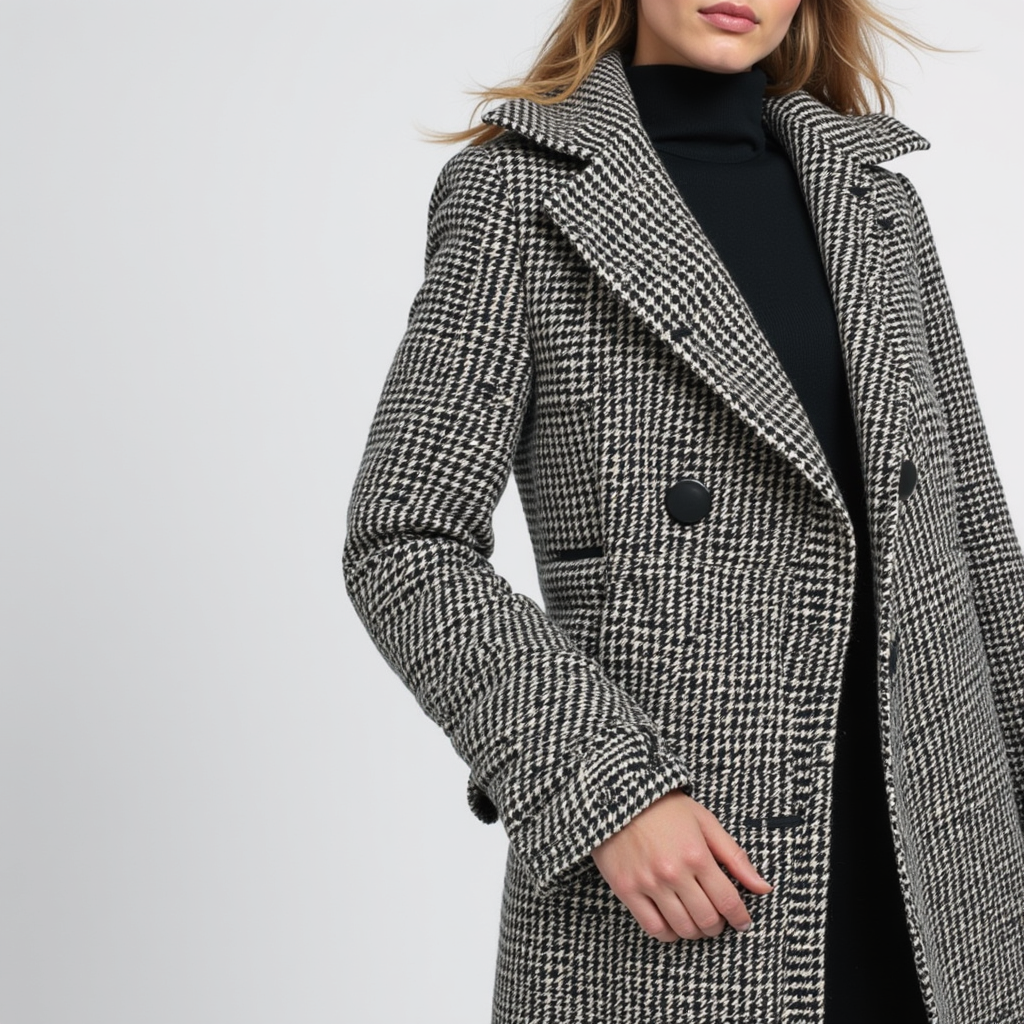 Winterly - Wool Trench Coat Everyday Winter Wear — view 2 of 5