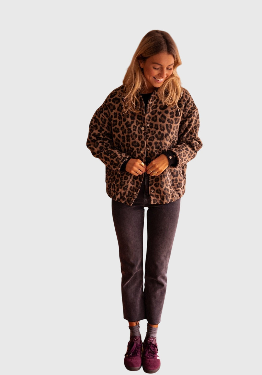 Ferallis - Leopard Print Statement Jacket Everyday Wear — view 7 of 9
