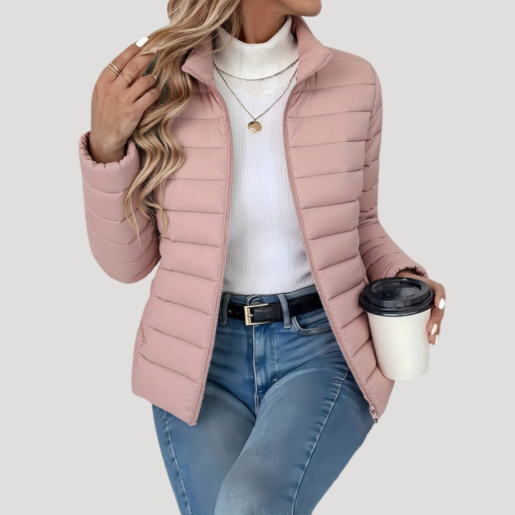 Corveta - Quilted Zip Up Jacket Autumn Winter Layering — view 4 of 8