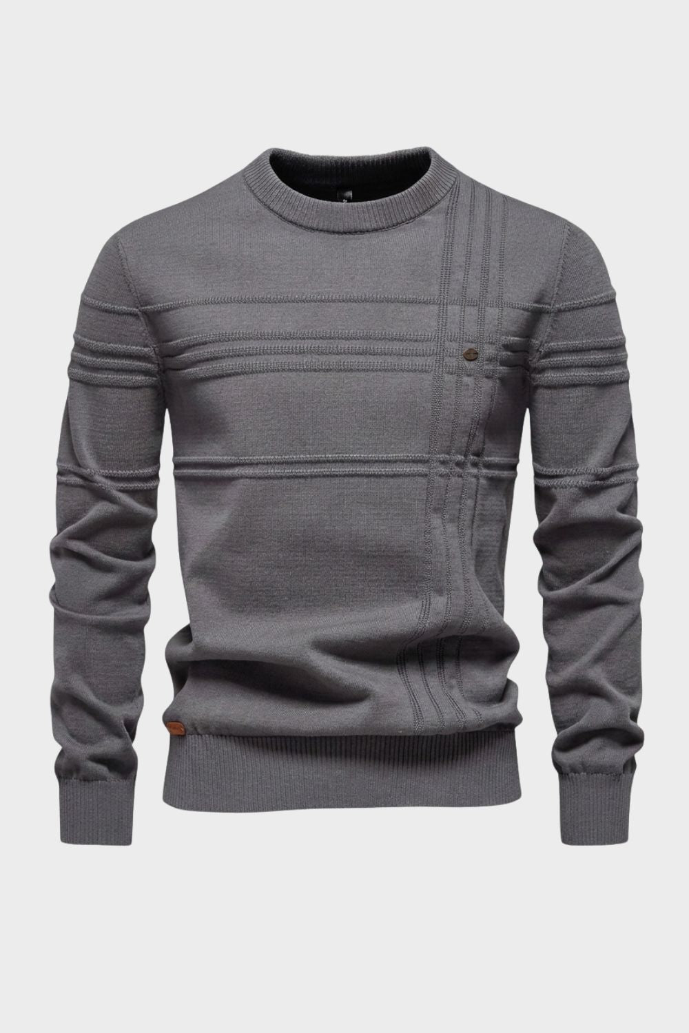 Rennick - Striped Crew Neck Jumper Smart Casual Wear — view 5 of 10