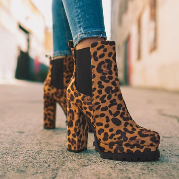 Marchetta - Suede Look Platform Ankle Boots Casual Evening Wear — view 3 of 5