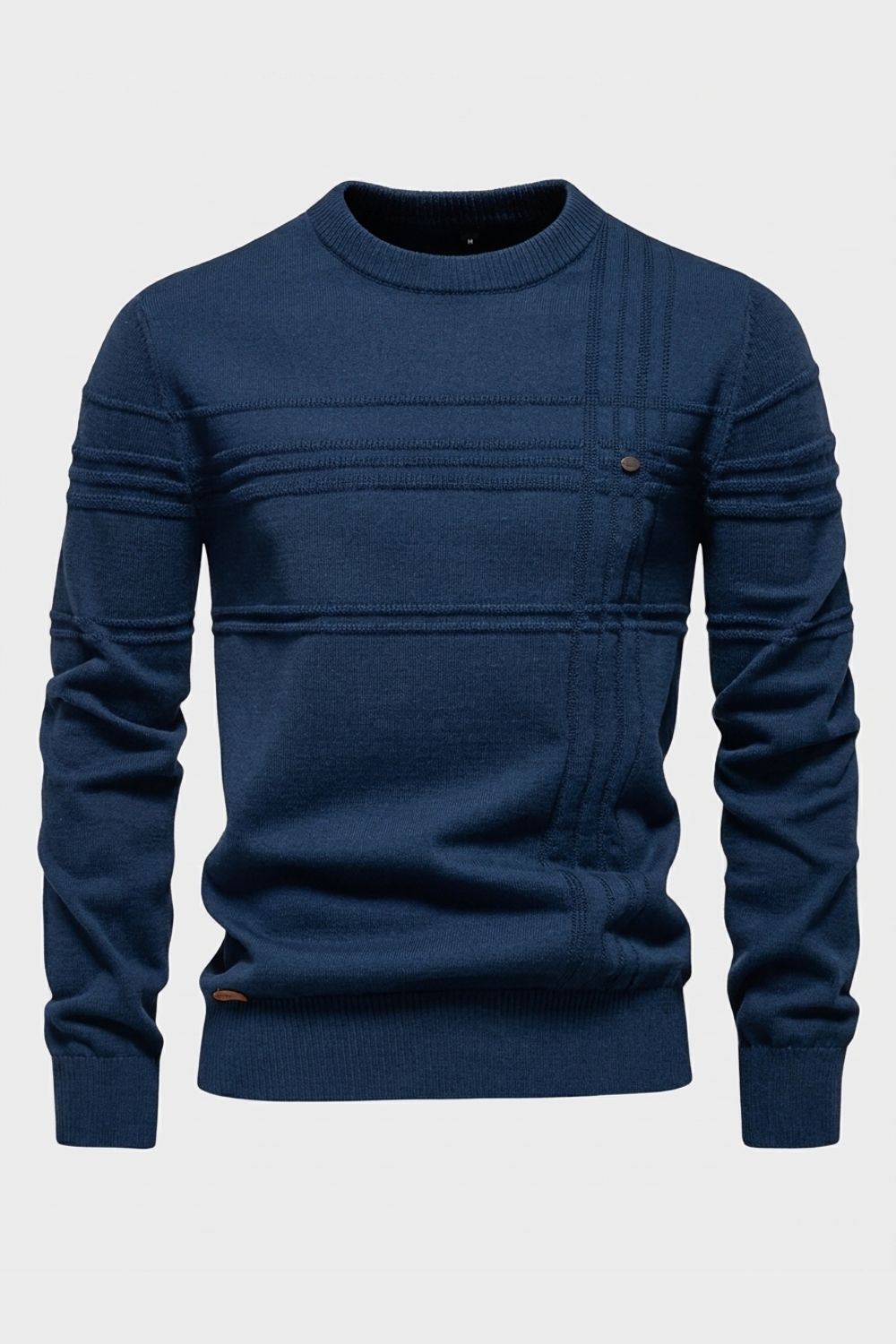 Rennick - Striped Crew Neck Jumper Smart Casual Wear — view 6 of 10