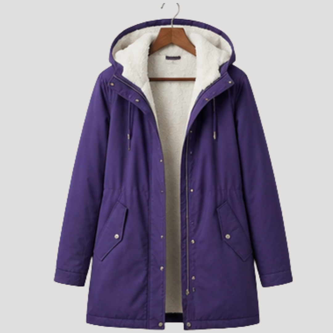 Coldharra - Fleece Lined Hooded Parka Coat Winter Wear — view 5 of 8