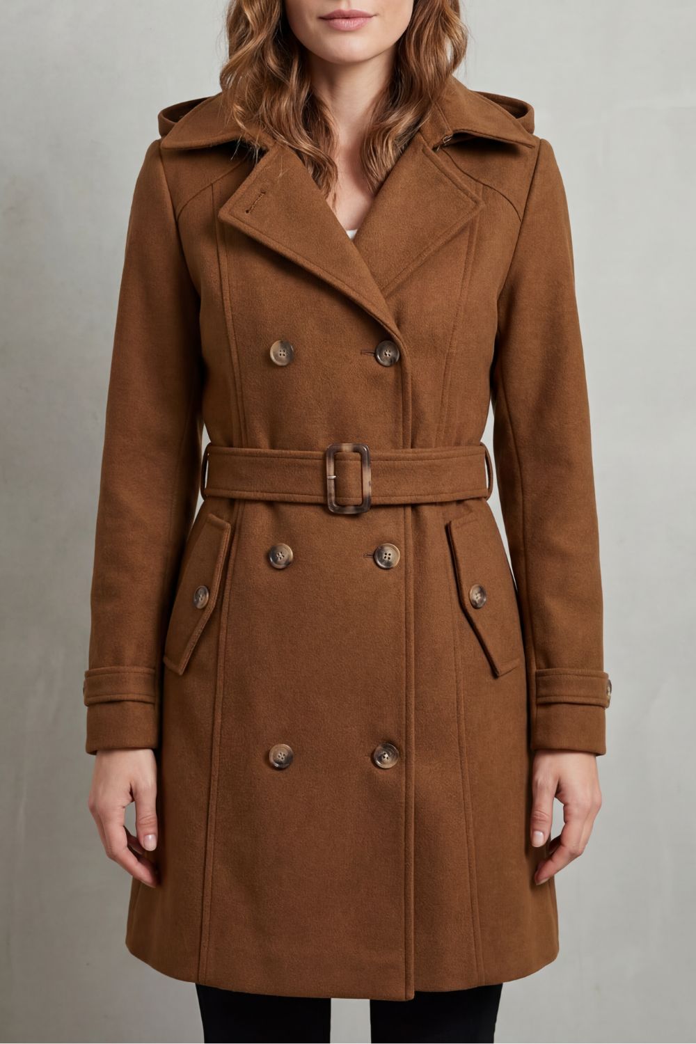 Verelda - Hooded Trench Coat For Everyday Layering — view 6 of 7