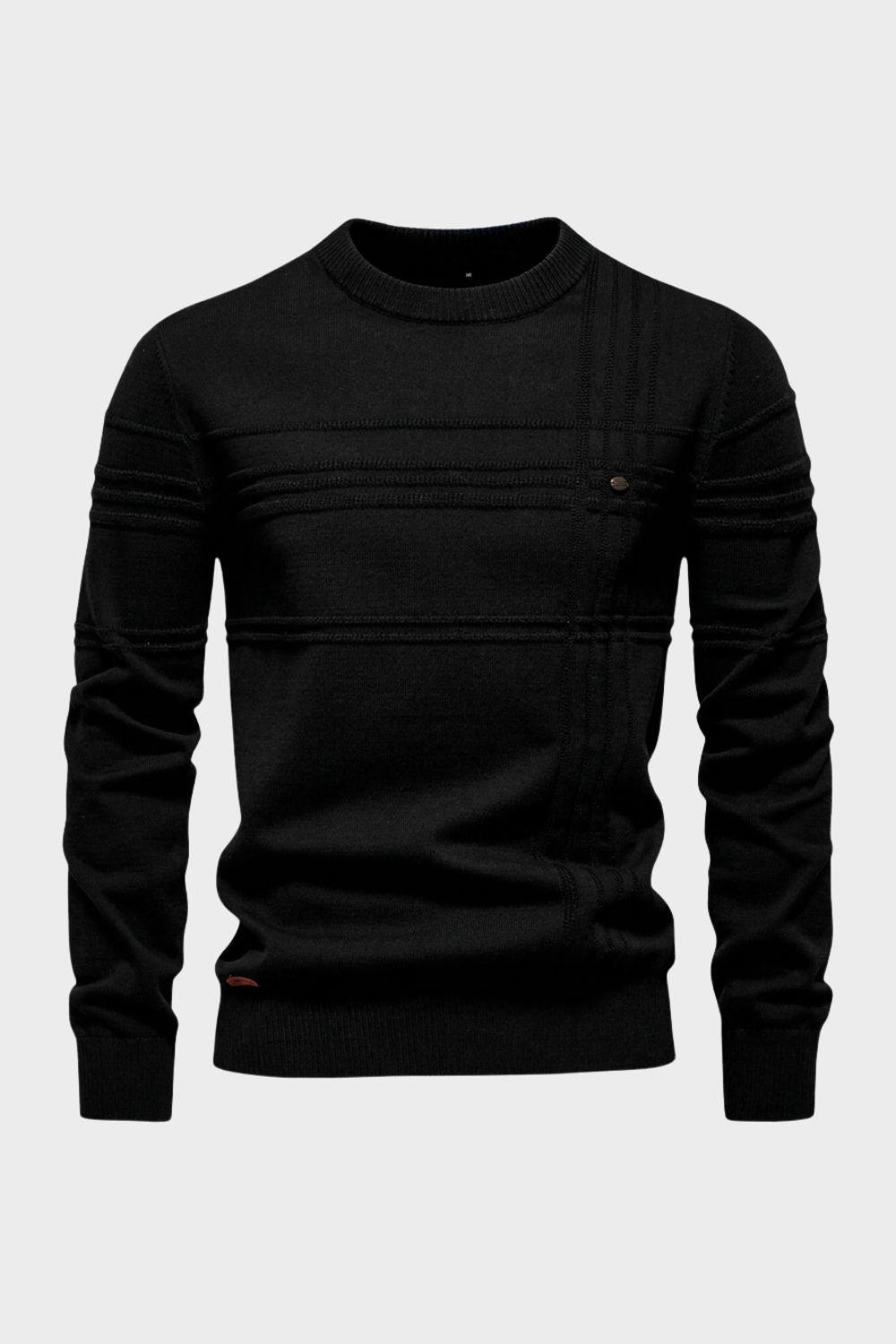 Rennick - Striped Crew Neck Jumper Smart Casual Wear — view 7 of 10