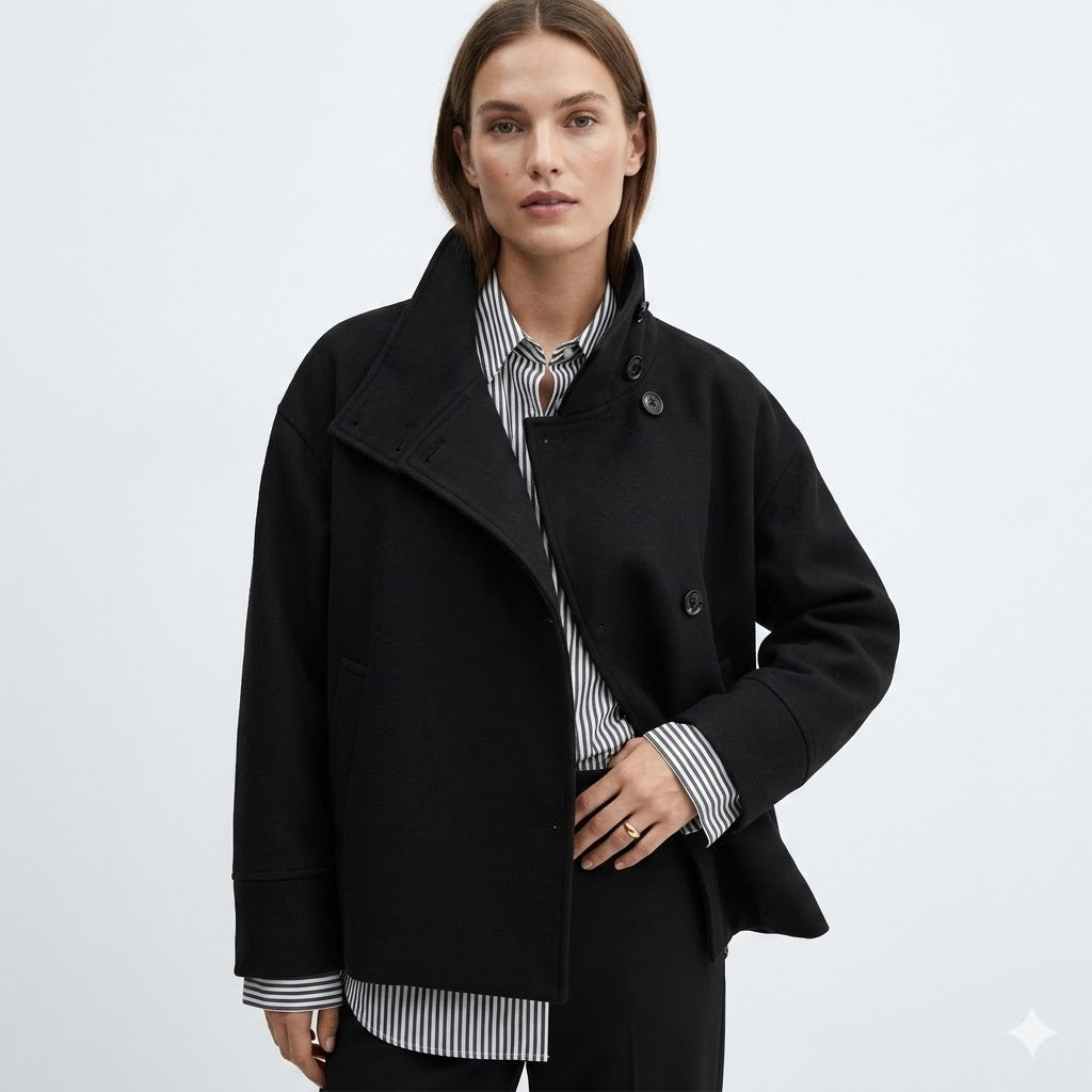 Marlden - Relaxed Wool Coat City Errands Everyday Wear