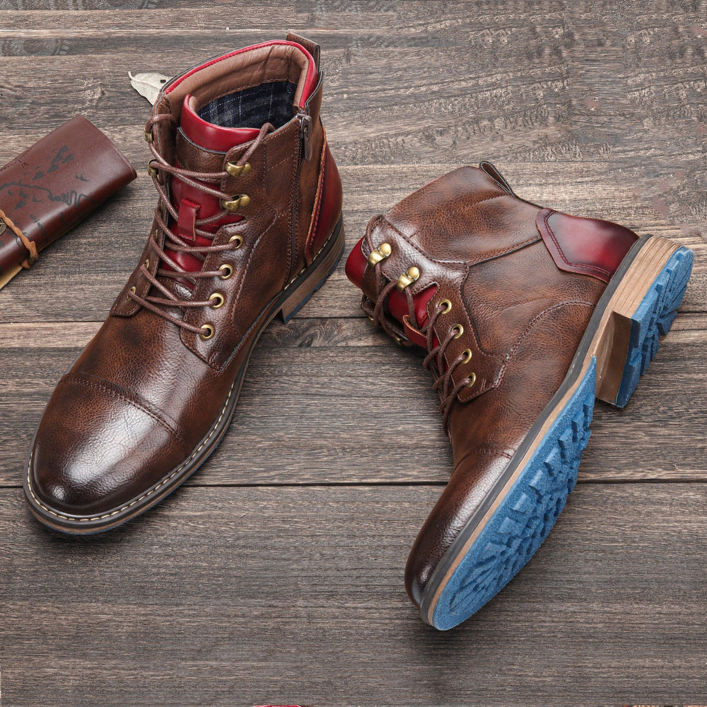 Thornhaugh - Heritage Brogue Boots Formal Smart Casual Wear