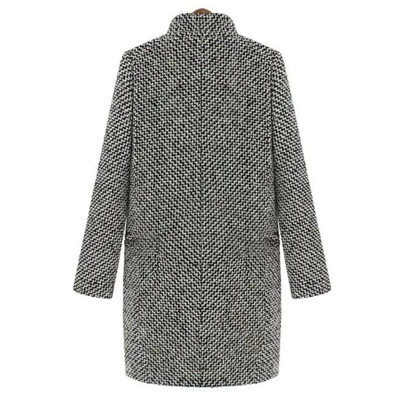 Winterly - Wool Trench Coat Everyday Winter Wear — view 3 of 5