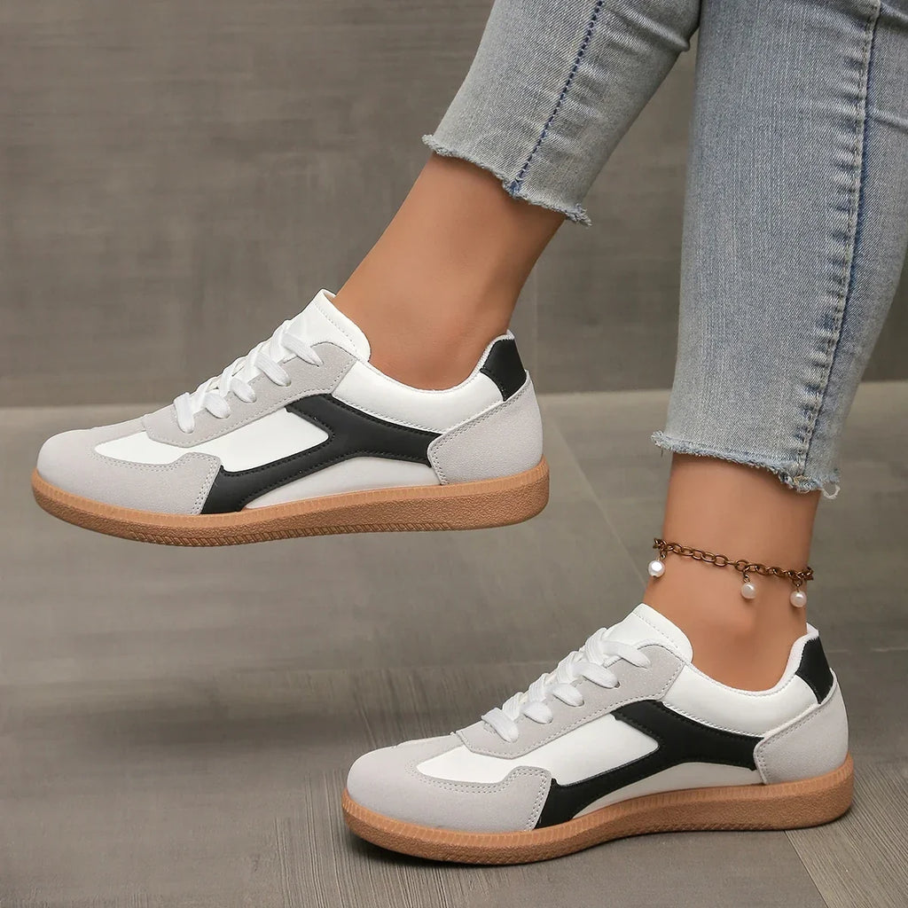 Corvelle - Leather Low Top Sneakers Everyday Casual Wear — view 6 of 7