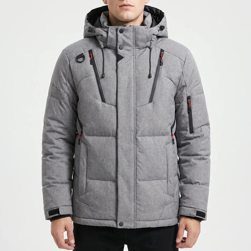 AeroPuffer - Quilted Men's Puffer Jacket Cold Weather Layering