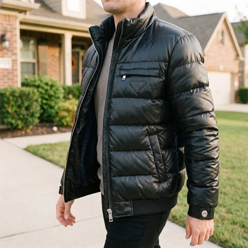 AeroQuilt - Lightweight Quilted Men's Puffer Jacket Winter Commuting