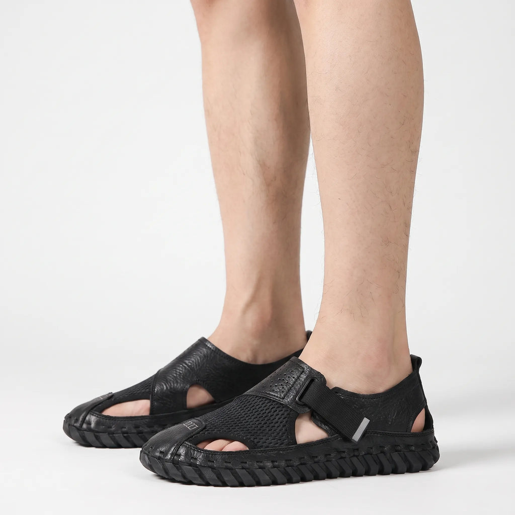 AeroStride - Men's Closed-Toe Fisherman Sandals Weekend Strolling