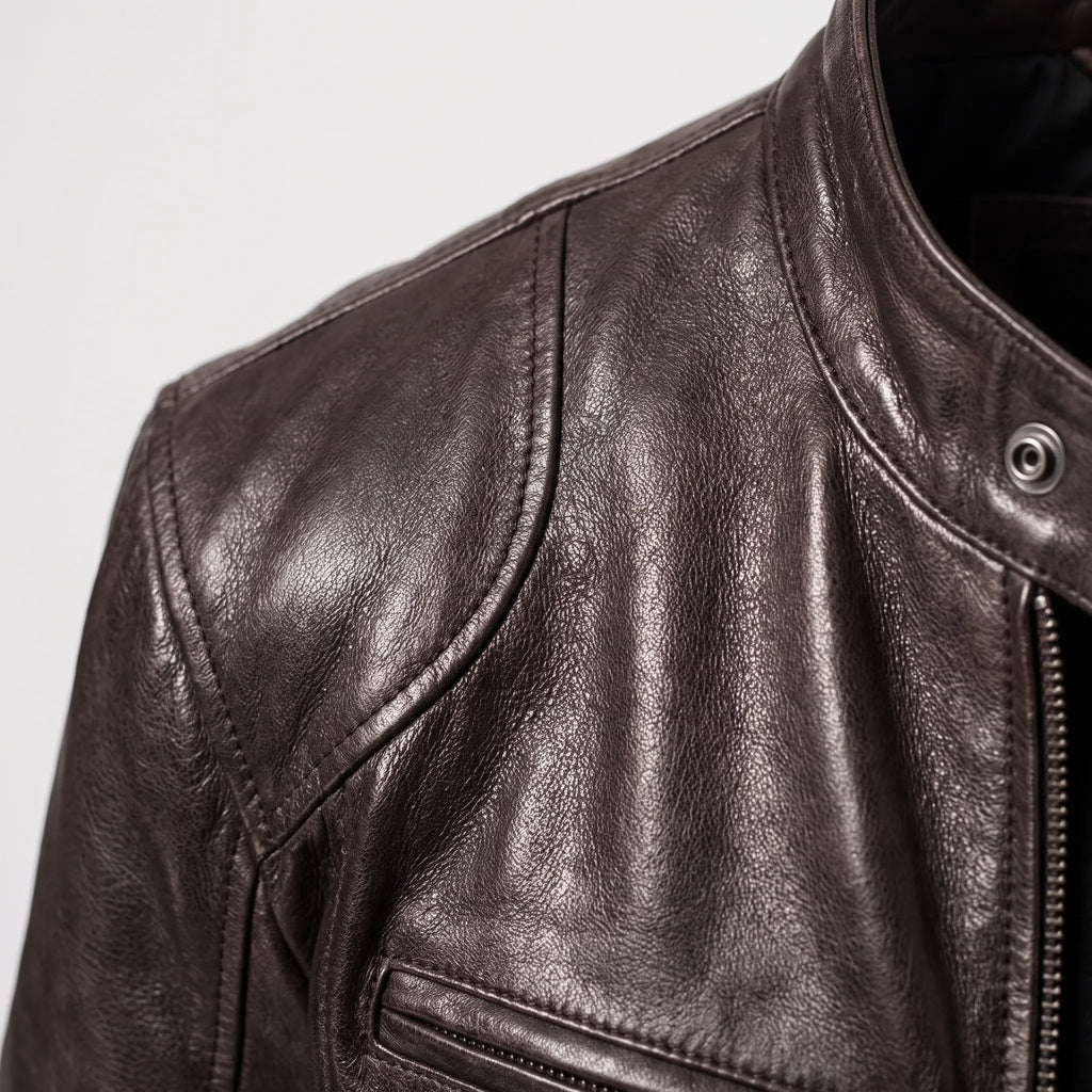 Aerozip - Men's Structured Zip-Up Jacket Casual Evening Wear