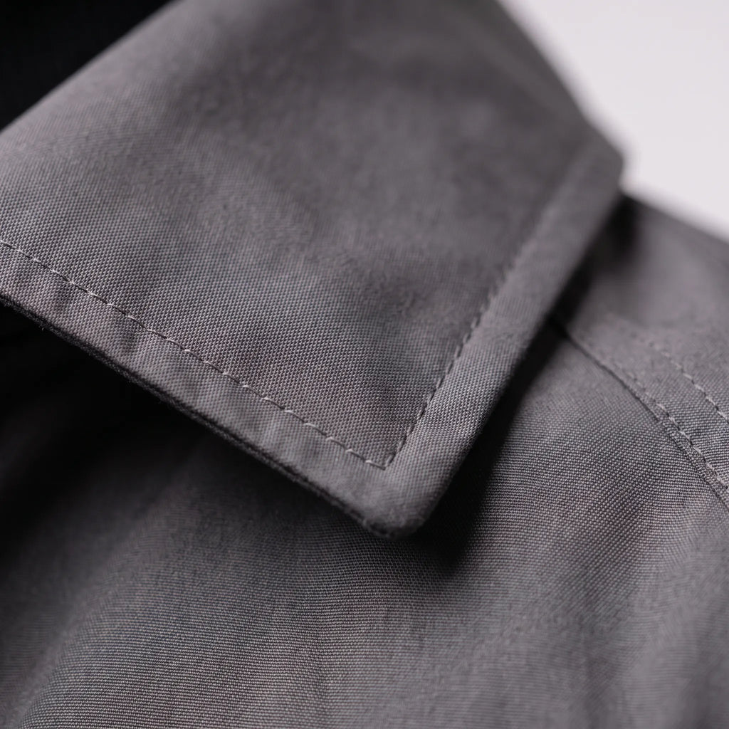 Alveris - Classic Mid-Length Button-Up Mens Overcoat Daily City Commuting