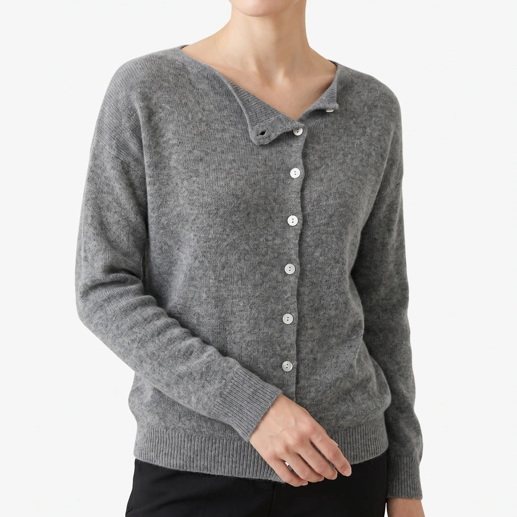 AstraKnit - Asymmetric Knitted Jumper Casual Layering