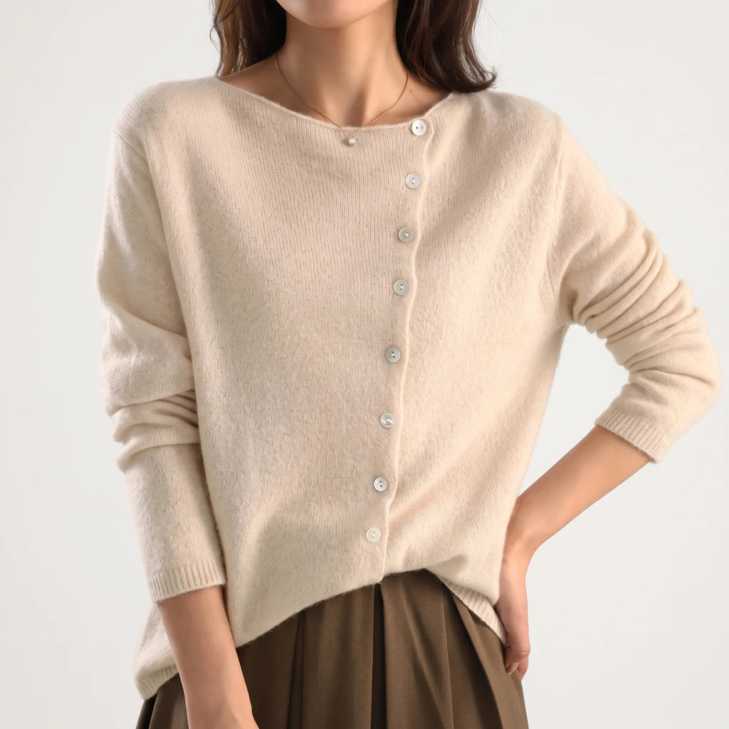 AstraKnit - Asymmetric Knitted Jumper Casual Layering