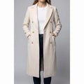 AuraCoat - Double-Breasted Womens Overcoat Everyday Wear
