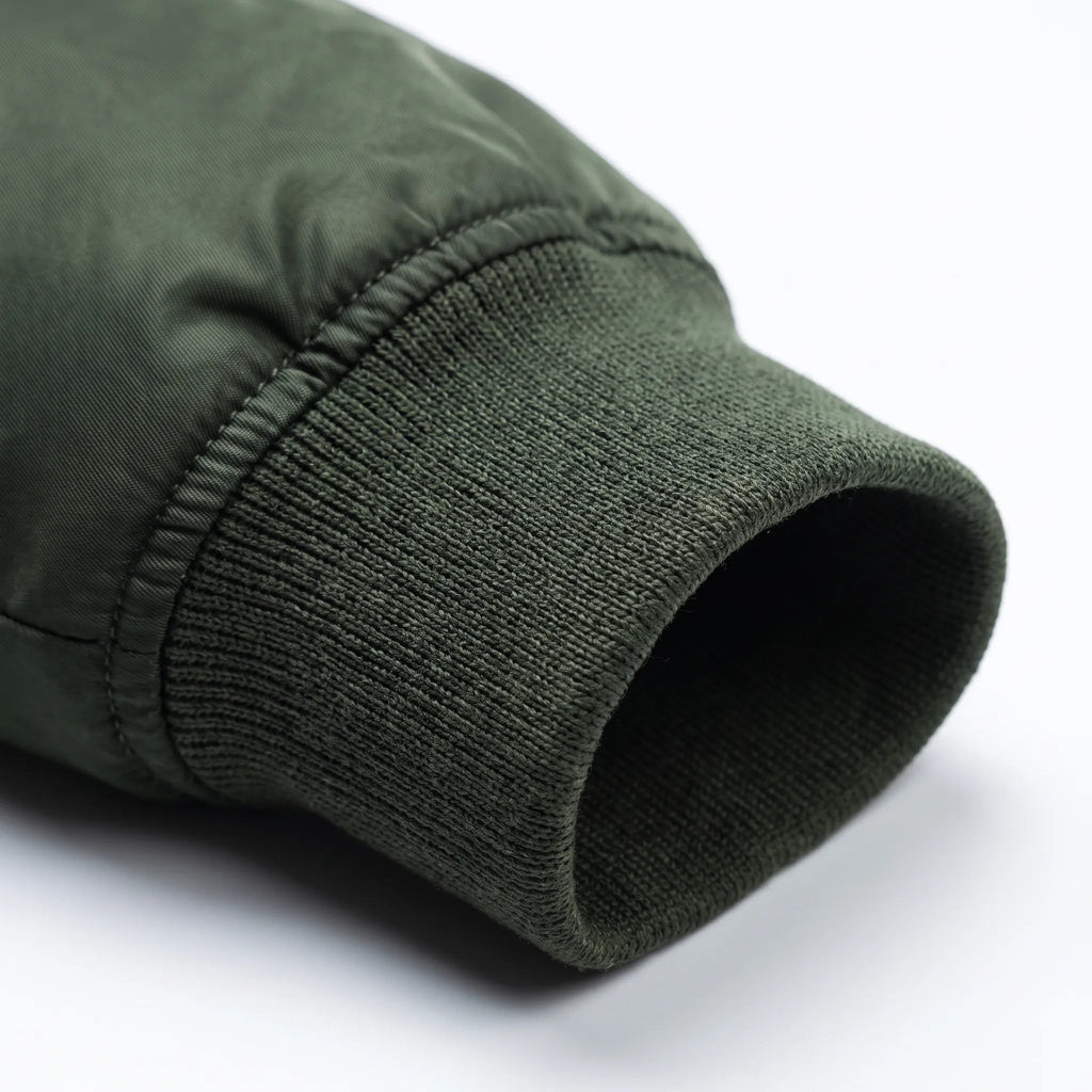 Aviar  - Classic Padded Bomber Jacket Layering Over Casual Outfits