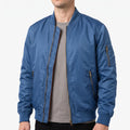 Aviar  - Classic Padded Bomber Jacket Layering Over Casual Outfits