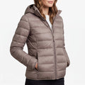 BreezeCoat - Lightweight Hooded Puffer Jacket Daily Commuting
