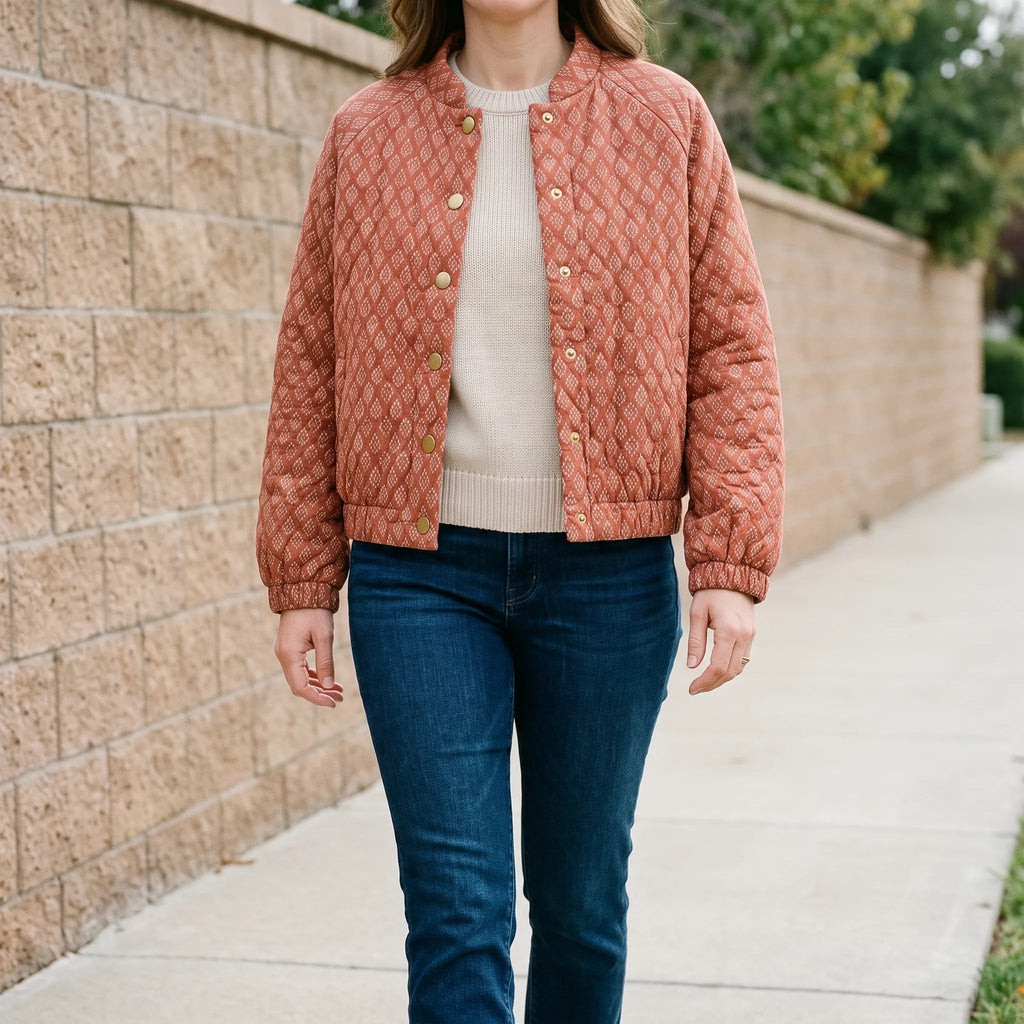 BreezeJacket - Light Quilted Womens Jacket Everyday Layering