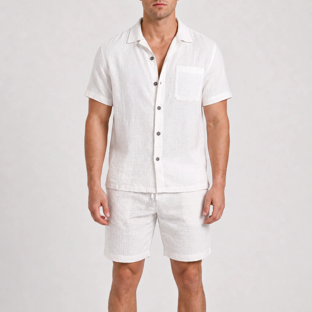 Breezium - Textured Co-Ord Short Set Holiday Packing