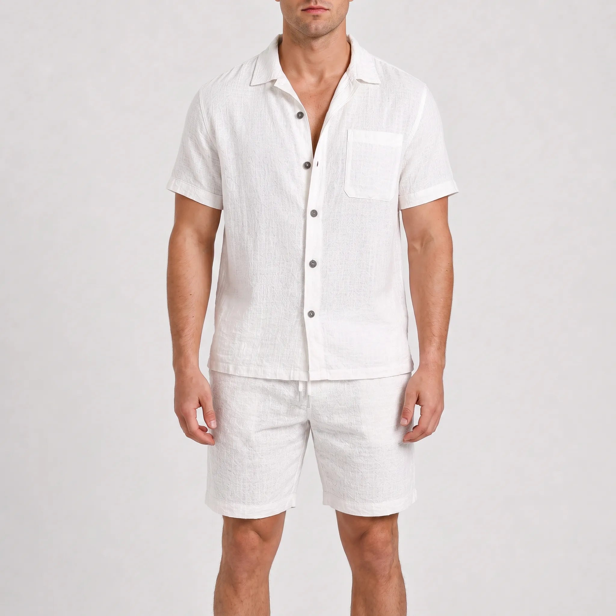 Breezium - Textured Co-Ord Short Set Holiday Packing