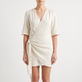 Breezona  - Relaxed Fit Summer Wrap Dress Summer Days Out