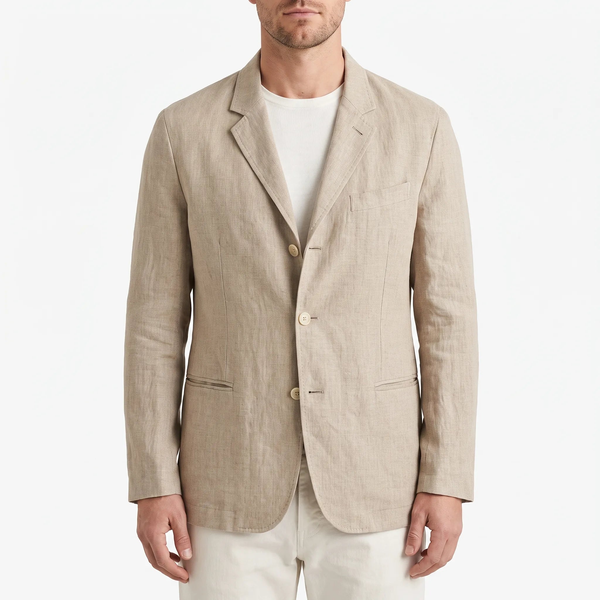 Brezano  - Unstructured Summer Men's Blazer Summer Styling