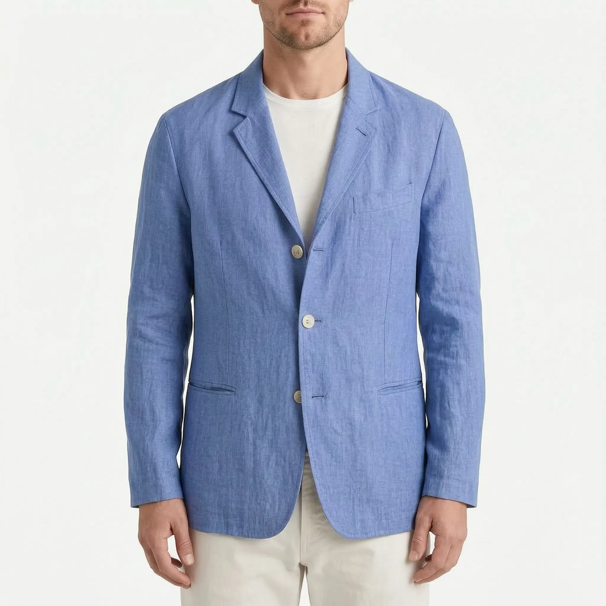 Brezano  - Unstructured Summer Men's Blazer Summer Styling