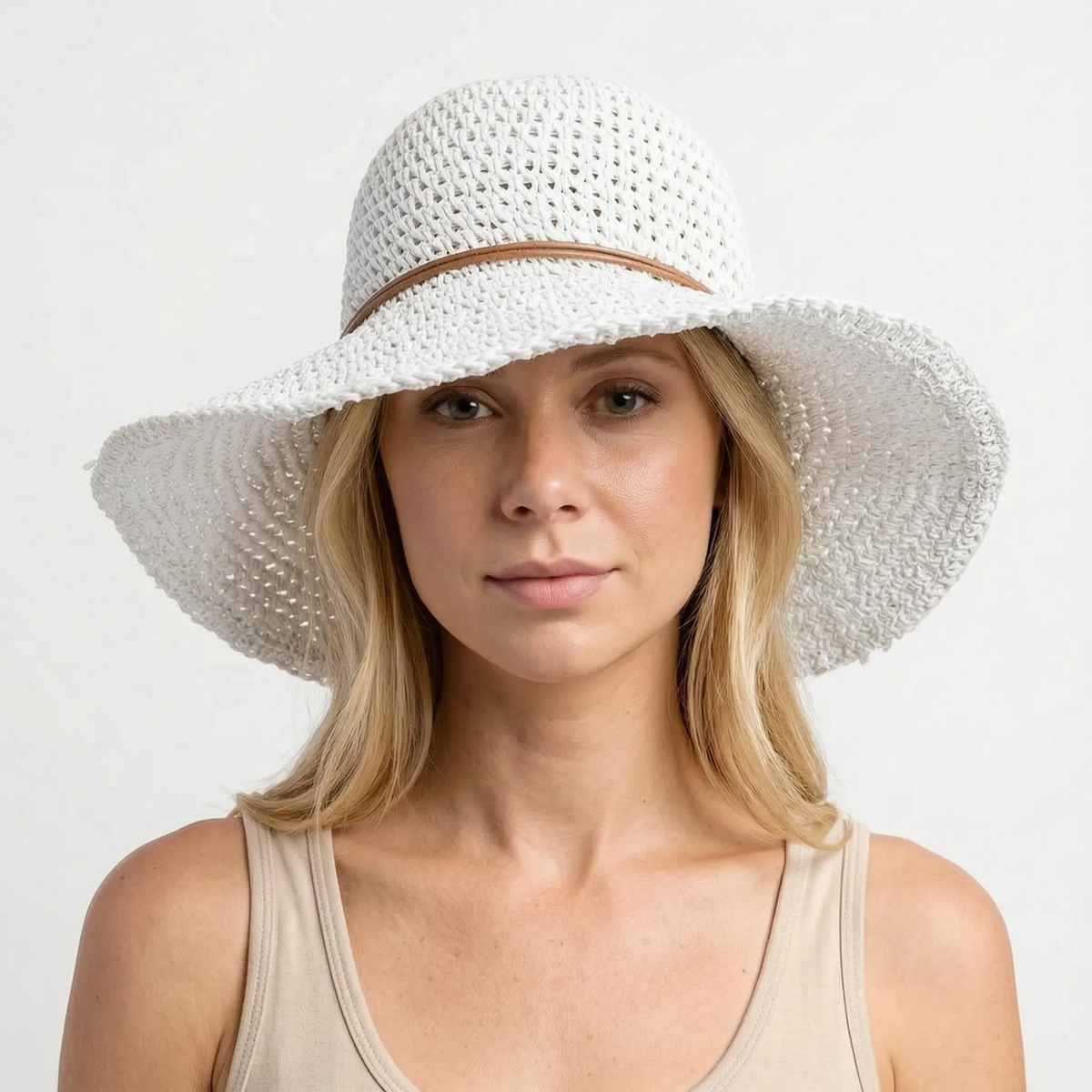 BrisaHat - Ladies Wide Brim Sun Hat Beach Outings