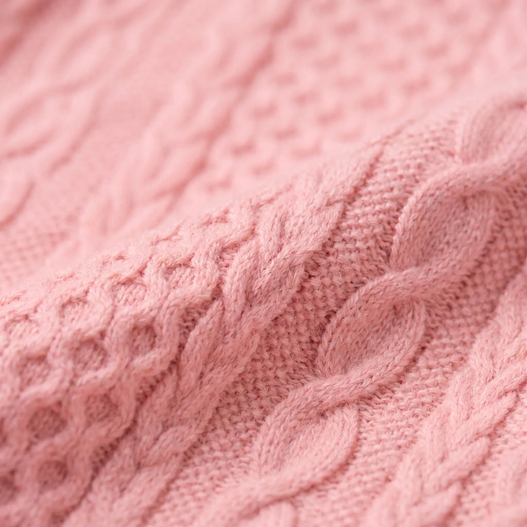 CableZip - Womens Half Zip Knit Jumper Everyday Casual Wear