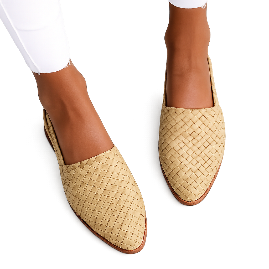 Verille - Woven Slingback Loafers Day To Evening Wear — view 4 of 9