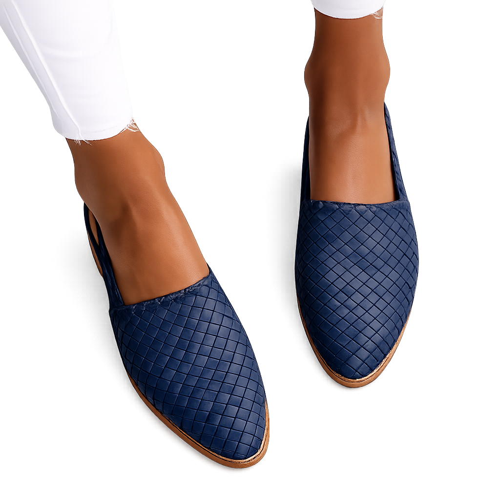 Verille - Woven Slingback Loafers Day To Evening Wear — view 5 of 9