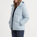 ChillShield - Quilted Hooded Women's Puffer Jacket Daily Commuting