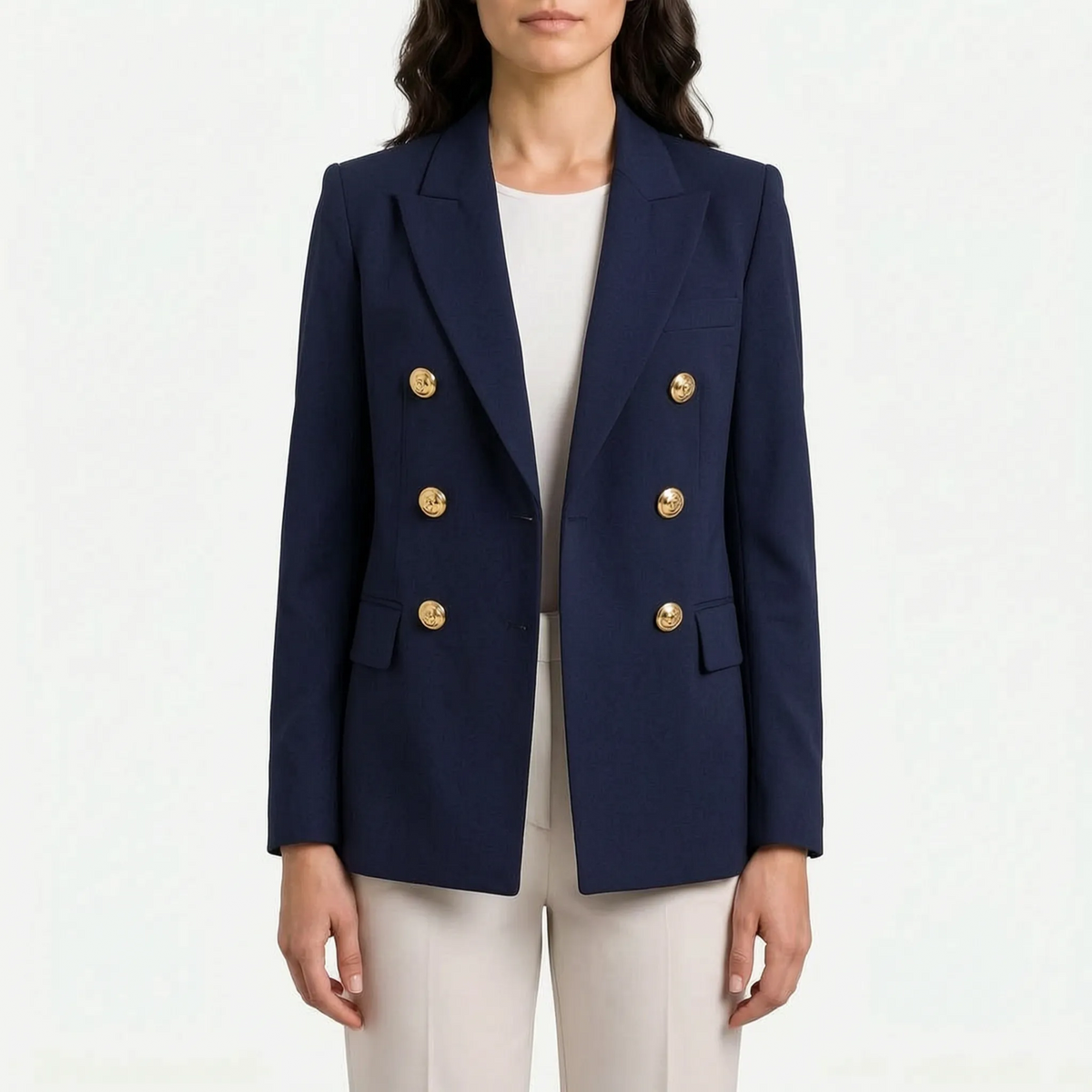 Creston - Tailored Double-Breasted Blazer Smart-Casual Styling