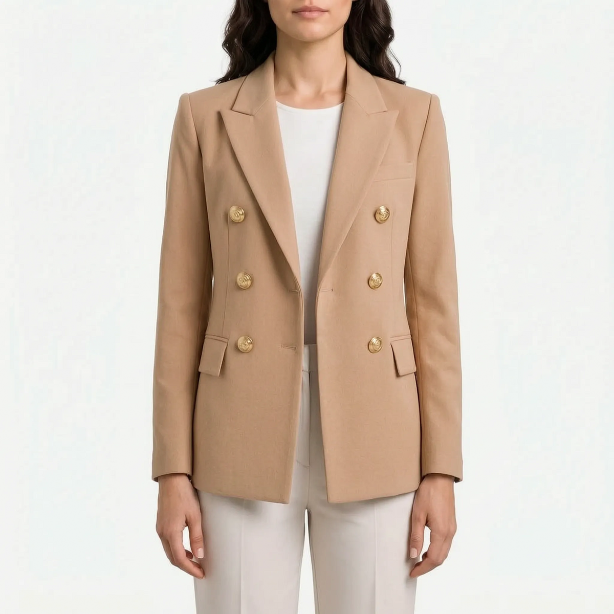Creston - Tailored Double-Breasted Blazer Smart-Casual Styling