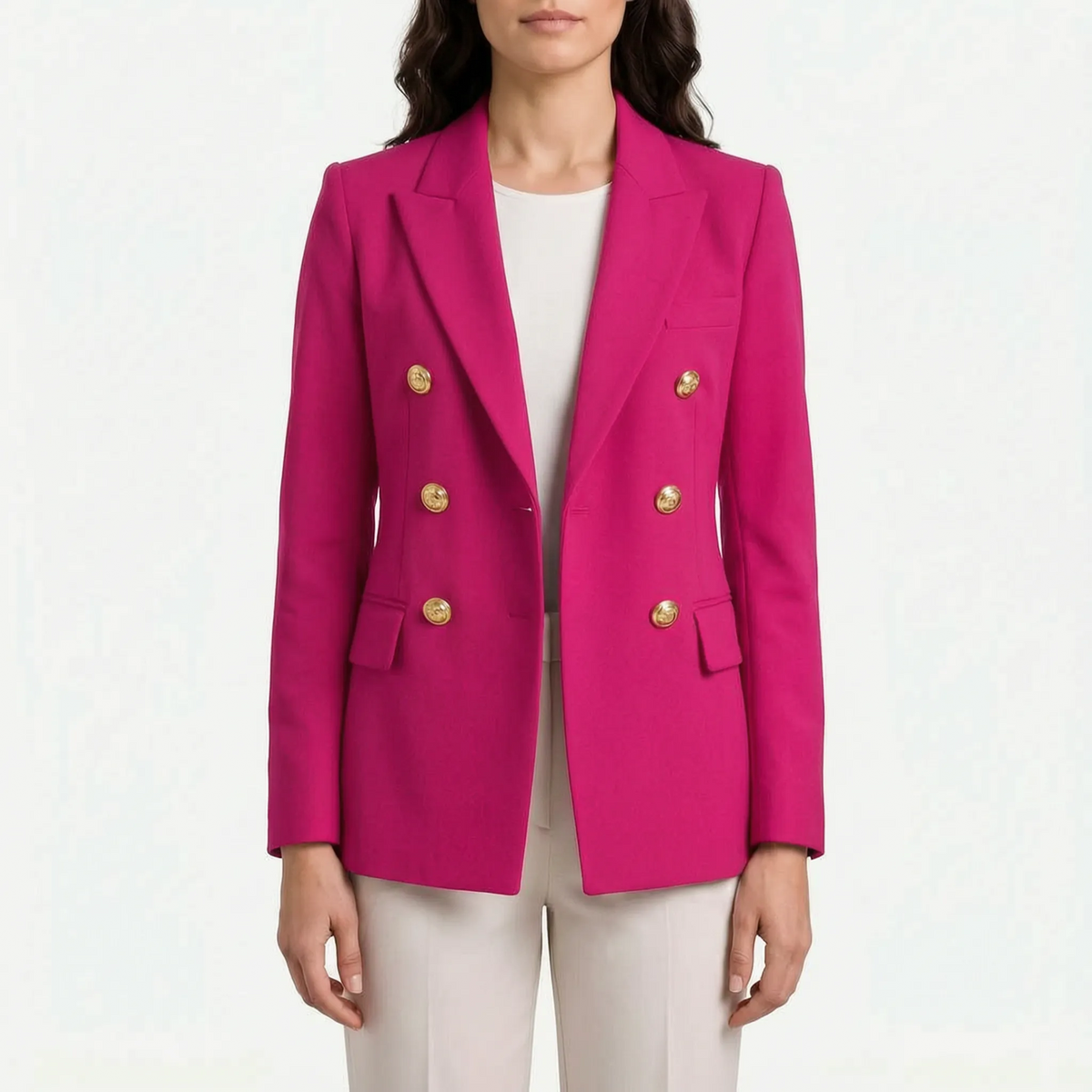 Creston - Tailored Double-Breasted Blazer Smart-Casual Styling